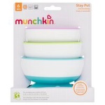 Munchkin Suction Bowls 6+Months 3 Pack (1 Piece)